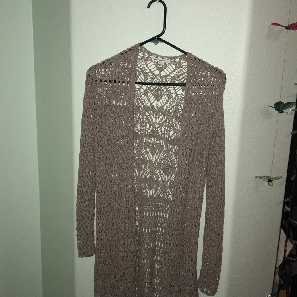 American Eagle Long Cardigan
